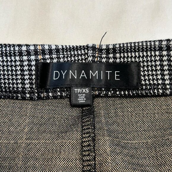 Dynamite Plaid Bodycon Short Skirt | XS - Picture 4 of 8